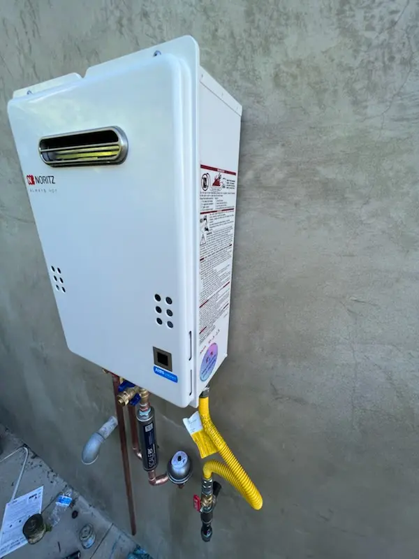Tankless water heater installation for Jeter Mountain Terrace homes